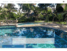 Tablet Screenshot of marineholidayhouse.com
